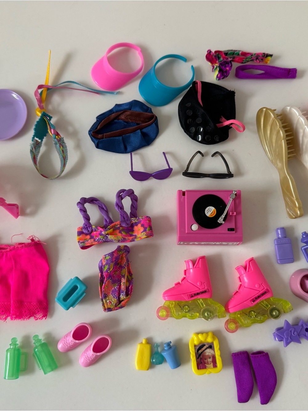 1990s Barbie Clothes Shoes Accessories Lot - Barbie Skipper Ken Kevin